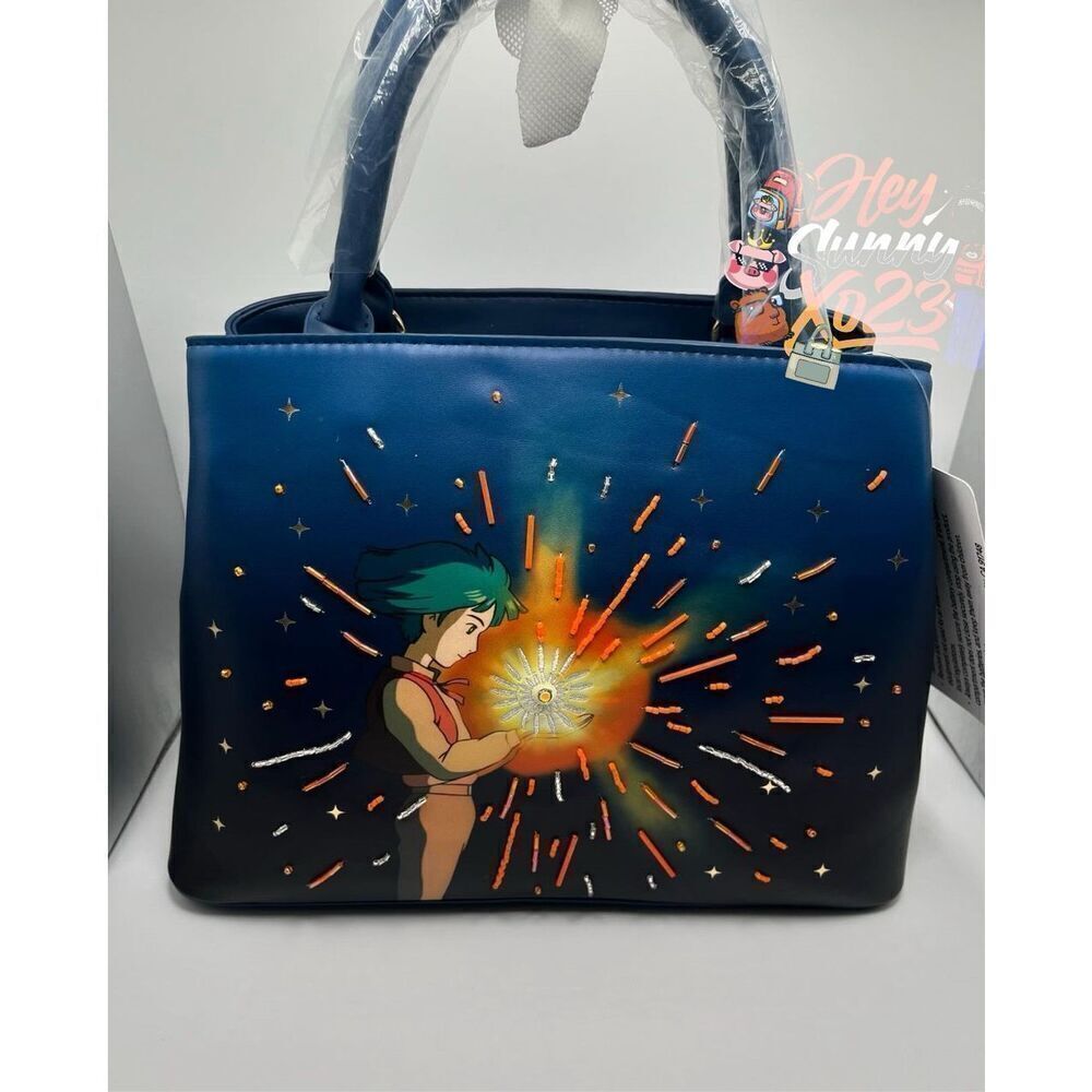 Studio Ghibli Howl's Moving Castle Young Howl Convertible Crossbody Bag